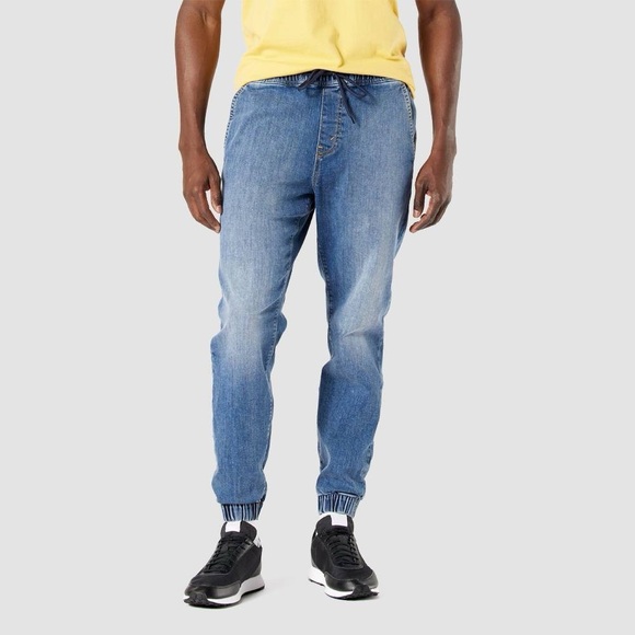 DENIZEN® from Levi's® Men's Slim Fit Denim Jogger Pants - Blue Denim XXL - Picture 1 of 4